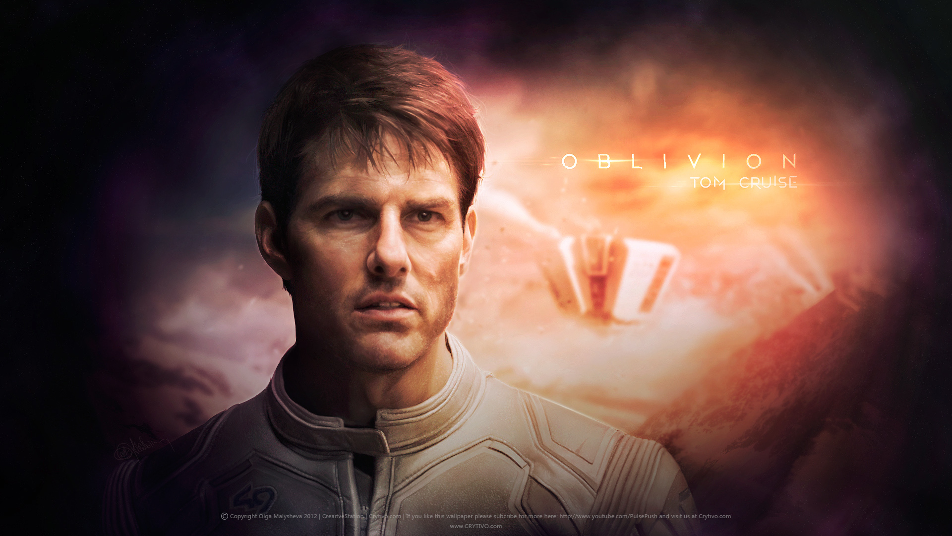 Tom Cruise Movies Painting HD Wallpaper