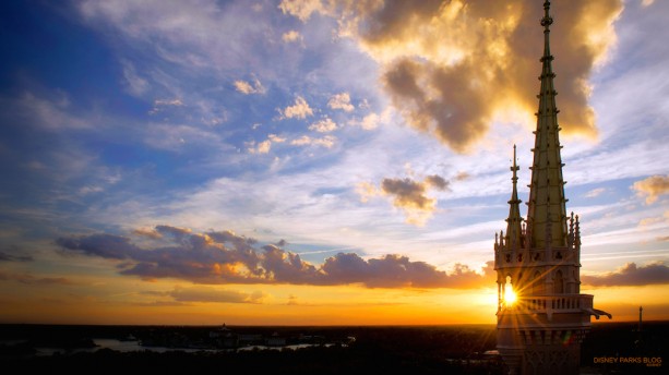 Wallpaper Sunset At Walt Disney World Resort Parks