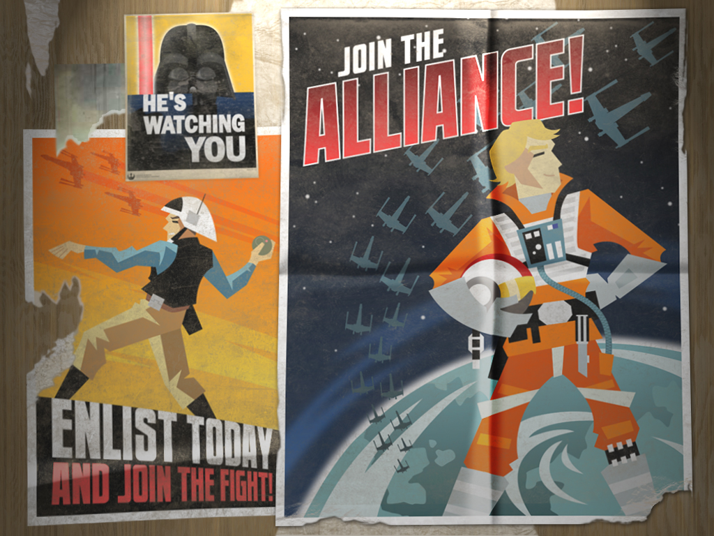 Fantastic Star Wars Propaganda Posters