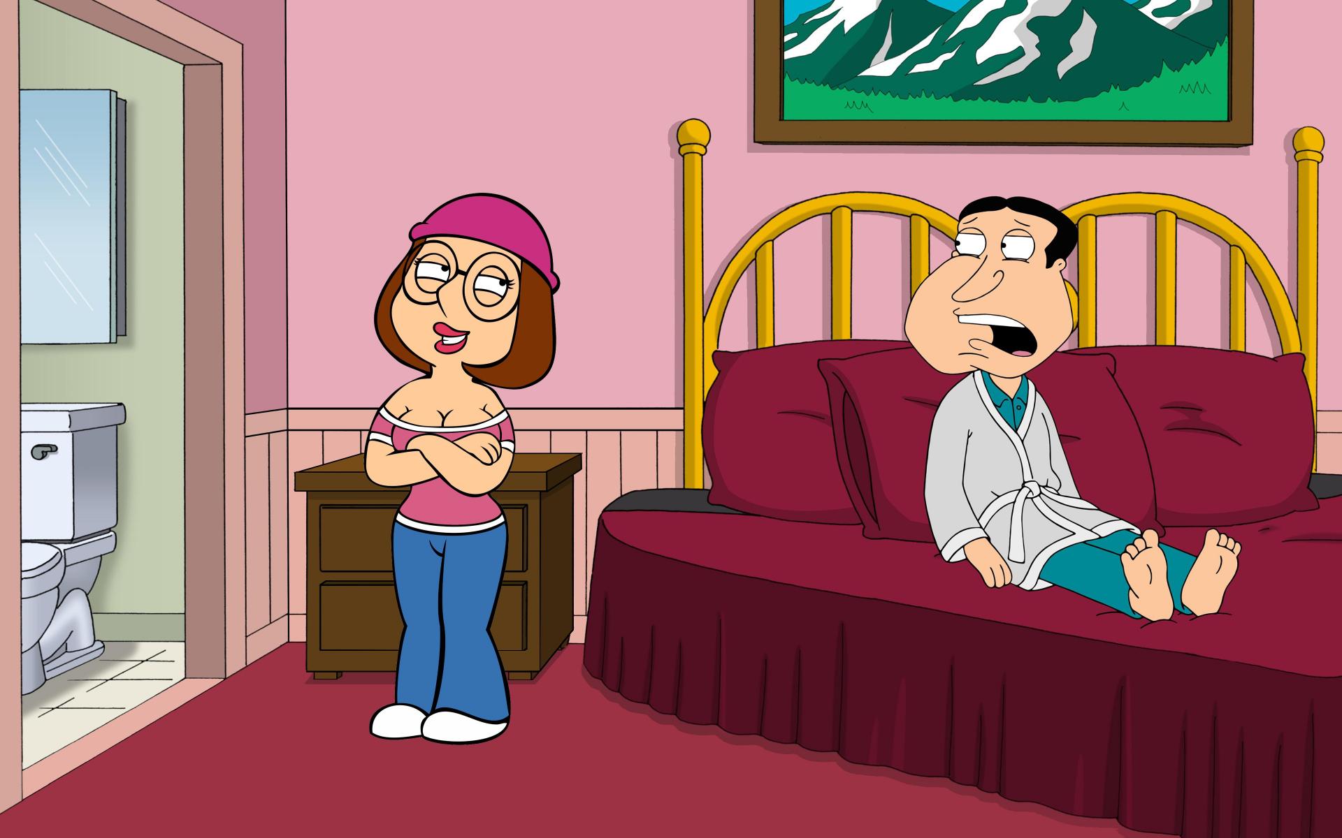 Family Guy Glenn Quagmire Meg Wallpaper