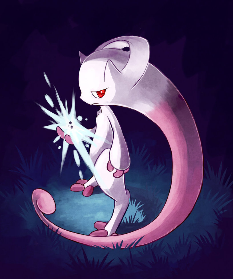 Pokemon Art Academy - Mega Mewtwo Y by LadyCharizard on DeviantArt