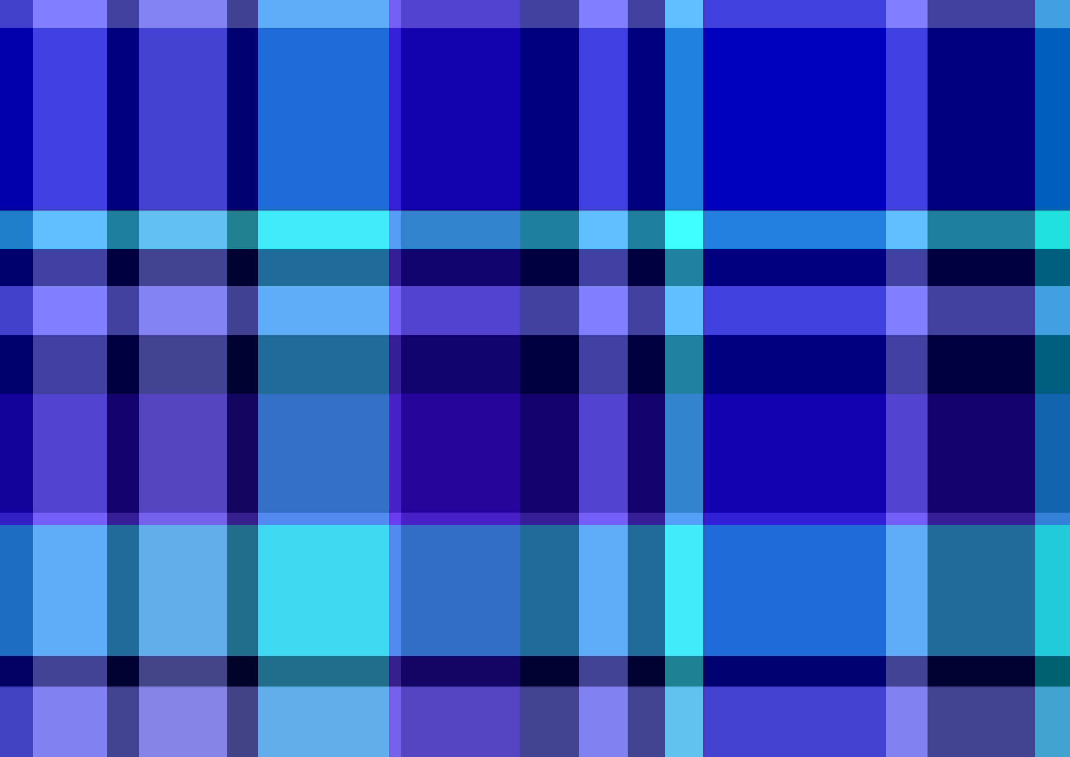 By Blue Seamless Plaid Background Royalty