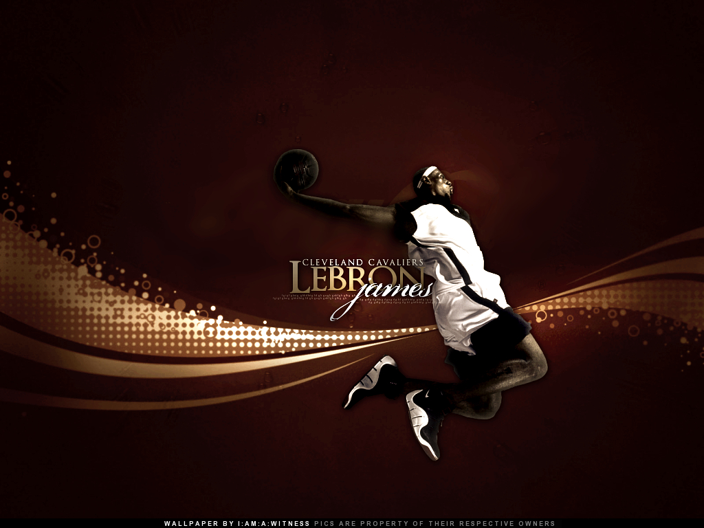 LeBron James by witnessGFX 1024x768