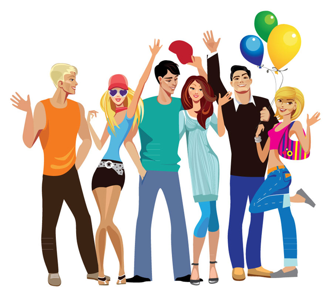 Young People Happy Background Webbyarts   Download Free