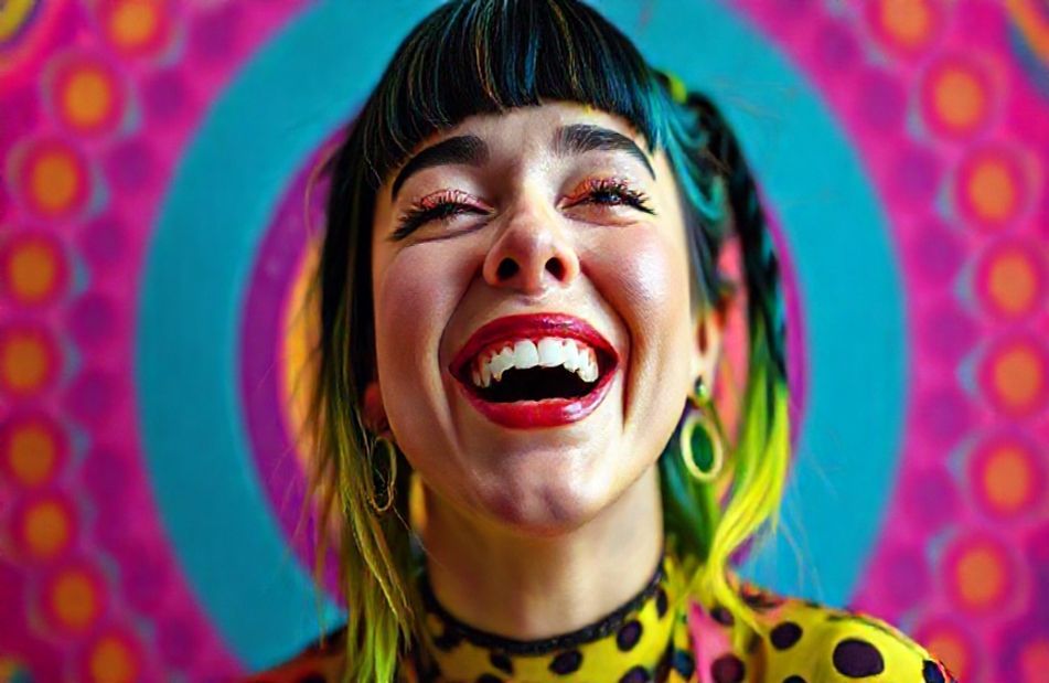 Billie Eilish Smiling Wallpaper