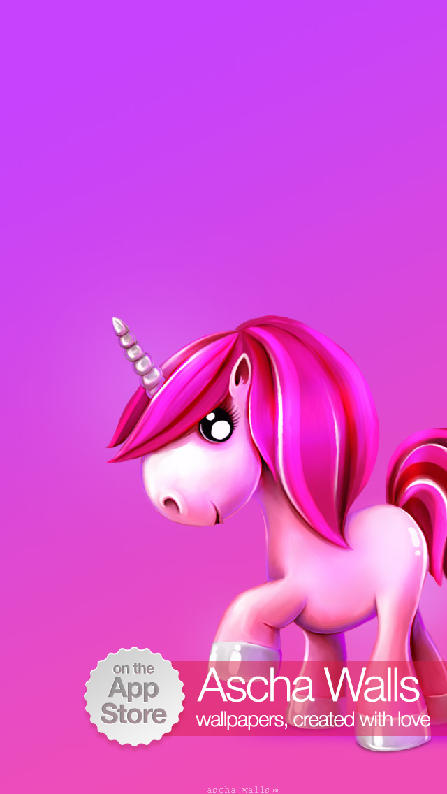 Cute Pink Unicorn Iphone Wallpaper Ios