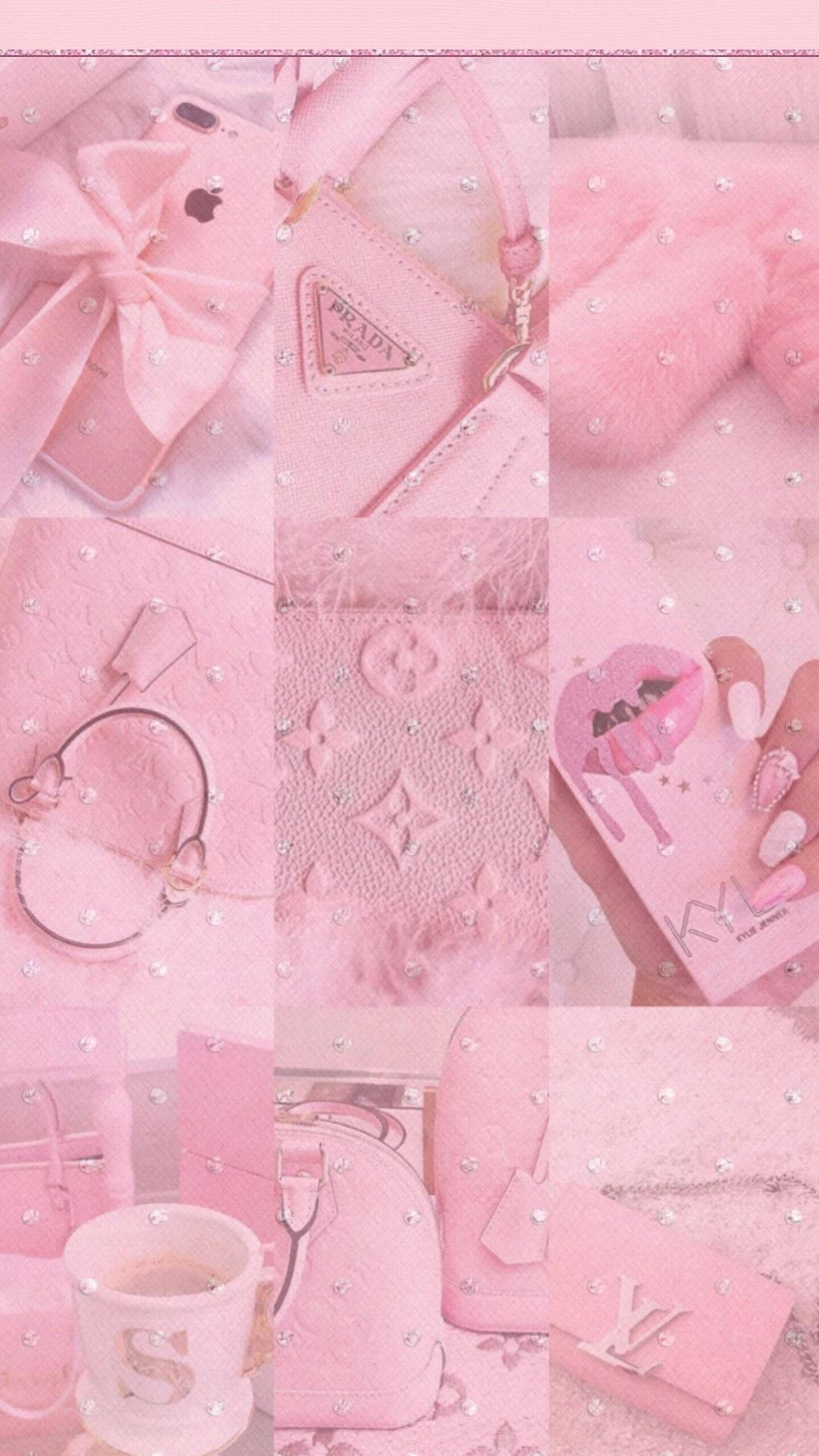 Pretty Pink Aesthetic Lock Screen Wallpaper