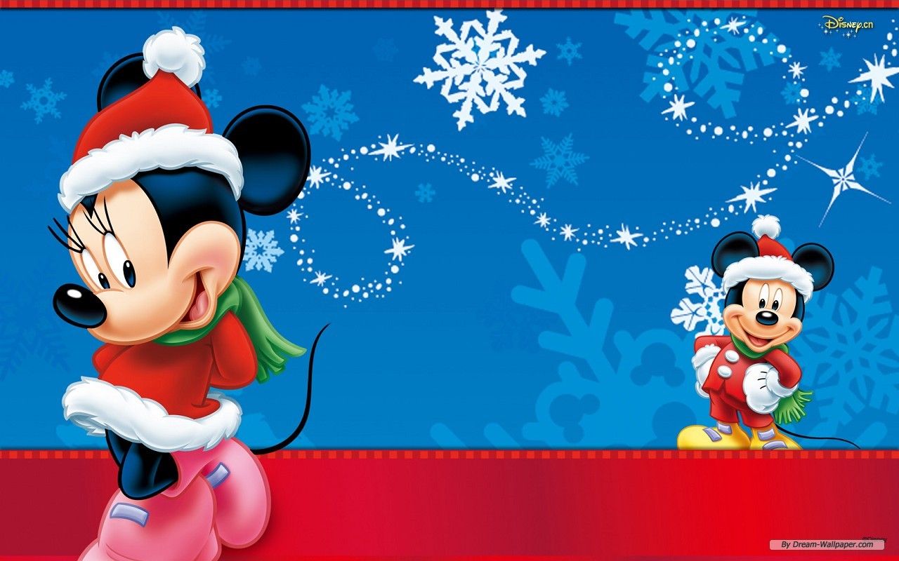 Disney Wallpaper Disney Disney merry christmas Mickey mouse 1280x800