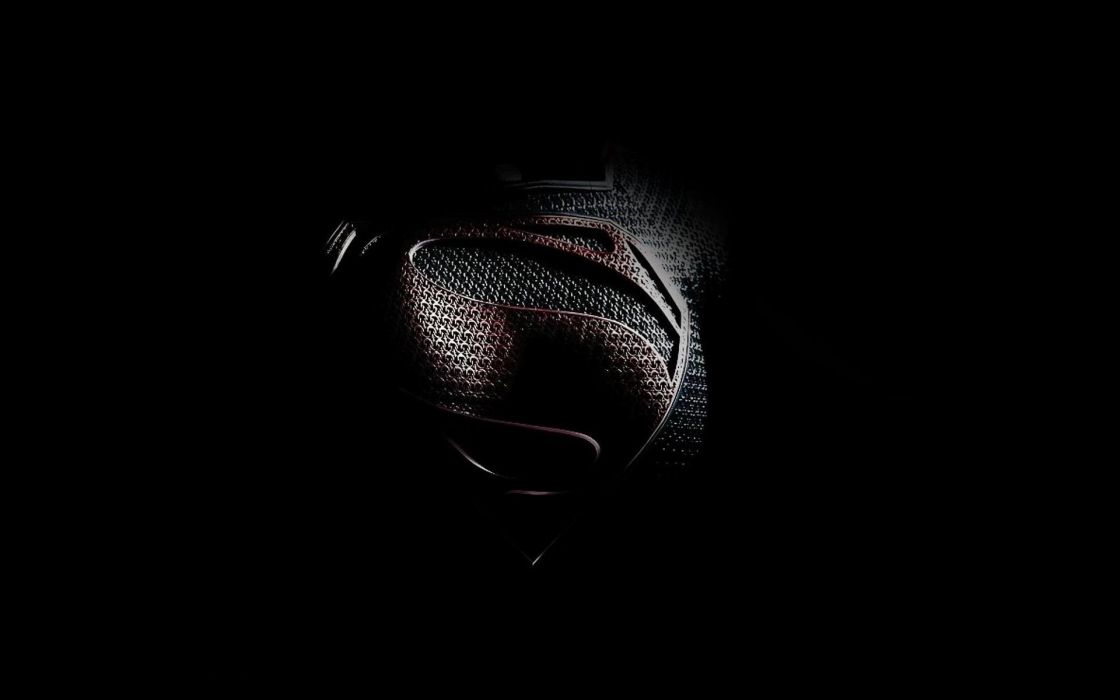 Black Minimalistic Movies Superman Man Of Steel Movie Wallpaper