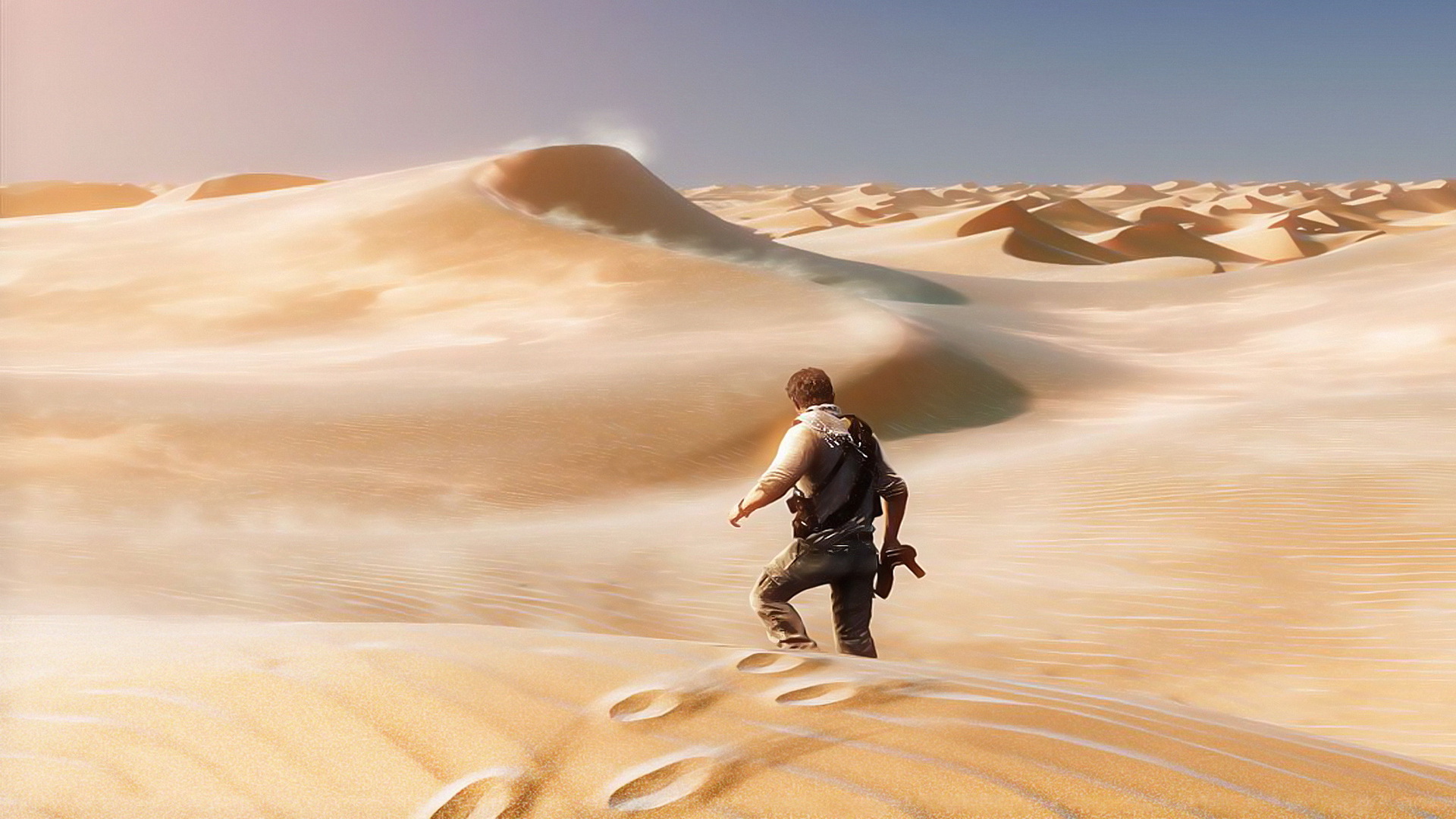 Uncharted Desert Wallpaper Playstation HD 1080p