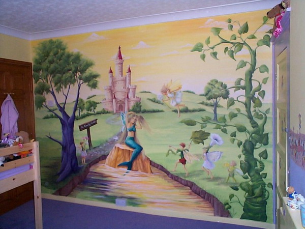 kids room murals