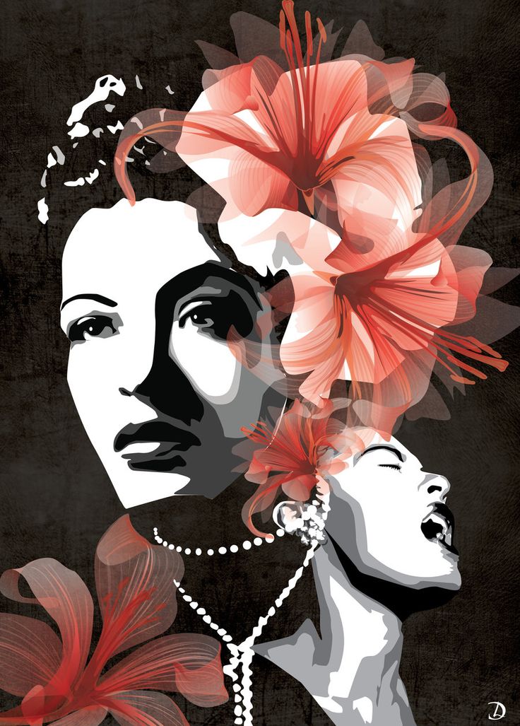 Billie Holiday By Jaxable Wallpaper