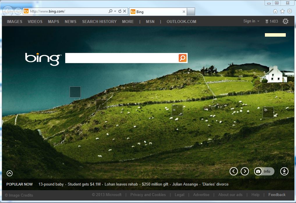 Bing Home Image Automatically Set Desktop Up With Its