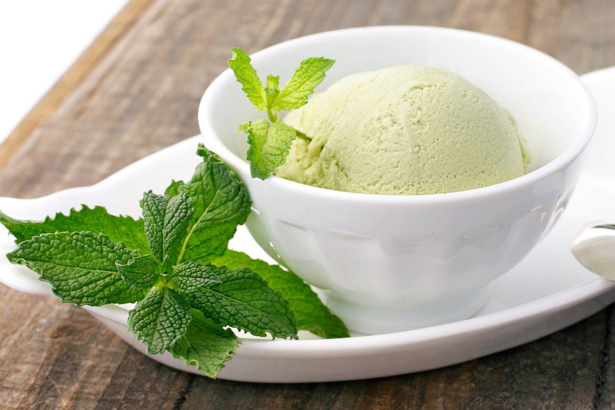 Green Tea Ice Cream Wallpaper