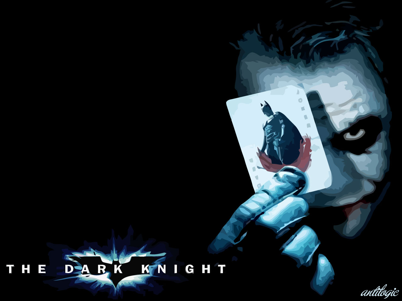 Batman The Dark Knight Wallpaper The Joker Antilogic