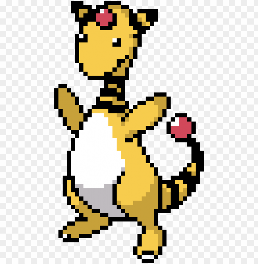Ampharos Cross Stitch Patter Png Image With Transparent