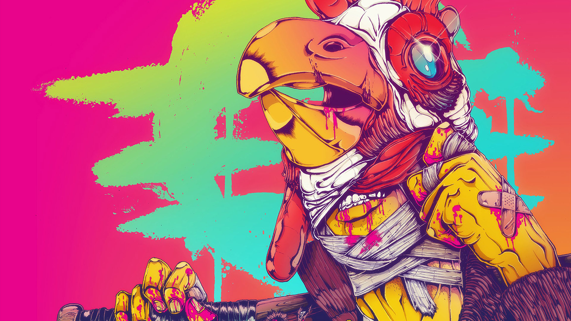 Hotline Miami Wallpaper