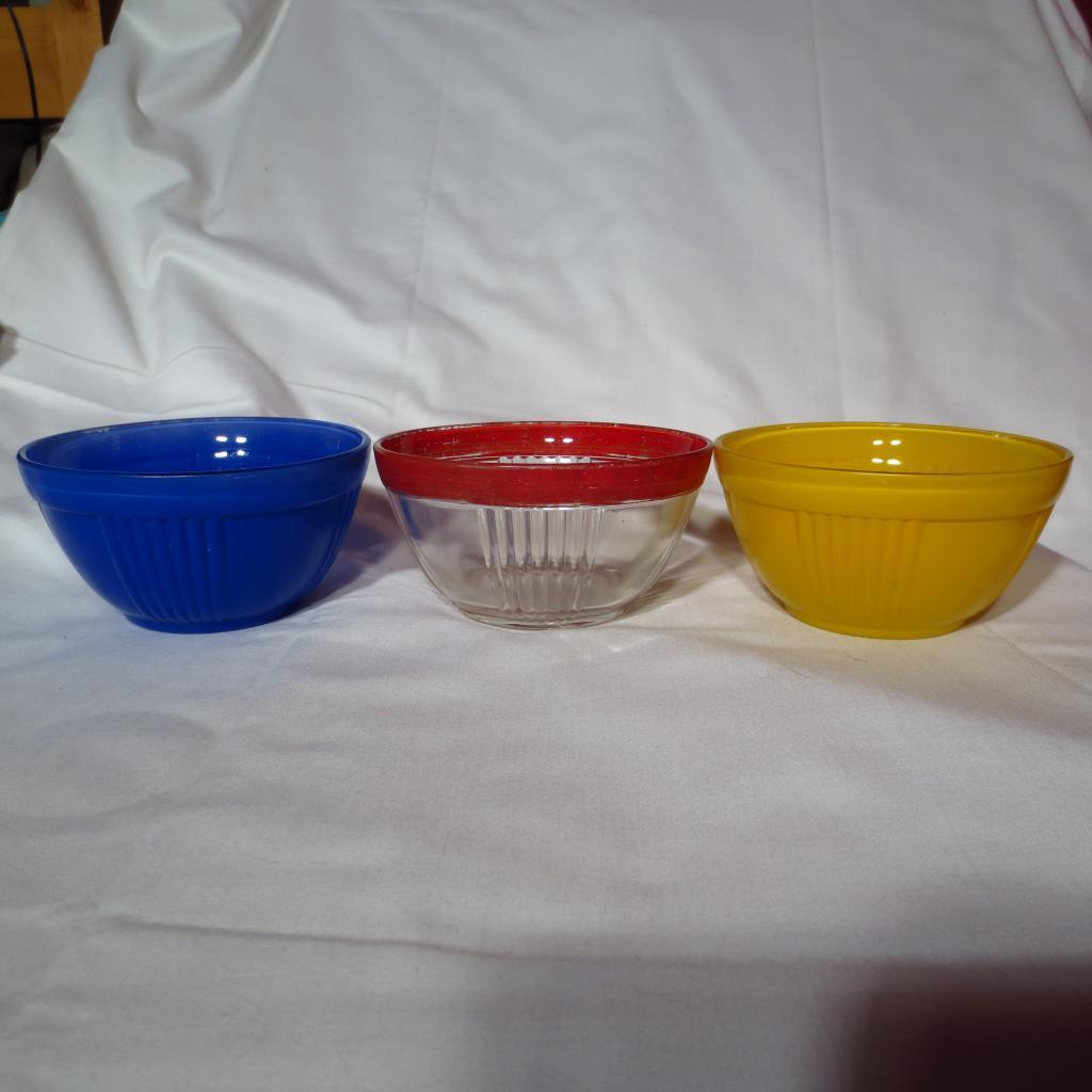 Vintage Hocking Fired On Color Ribbed Bowls from prairiewindantiques 1024x1024