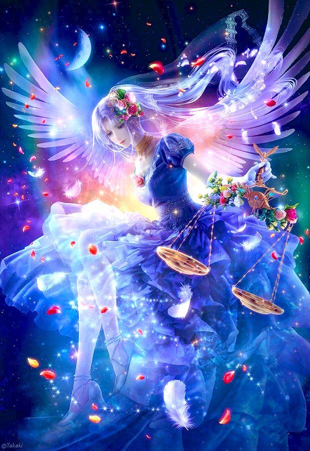 flowers fairy girl on a tarot card background art deco style with moons and  stars surrounding beauti  imgcreatorzmoai