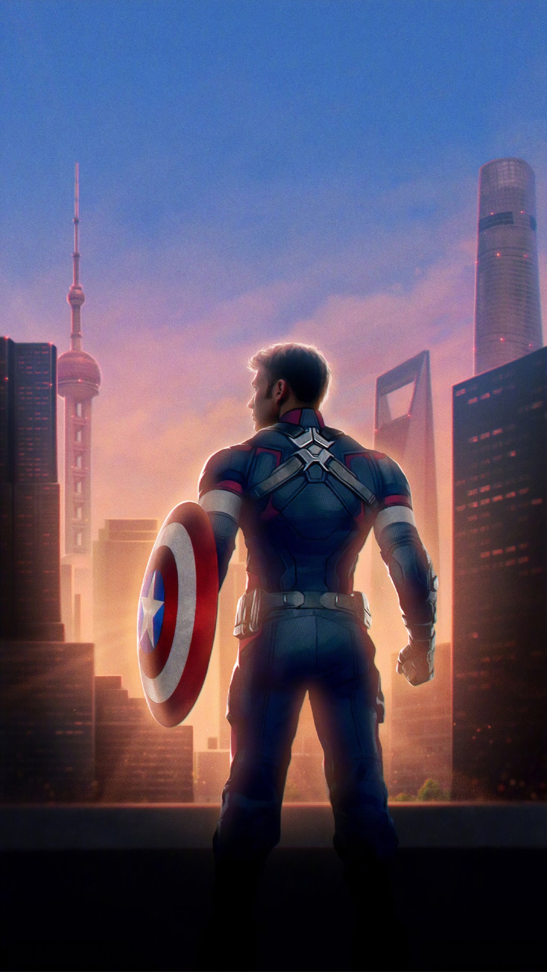 Captain America Avengers Endgame Wallpaper For iPhone 3d