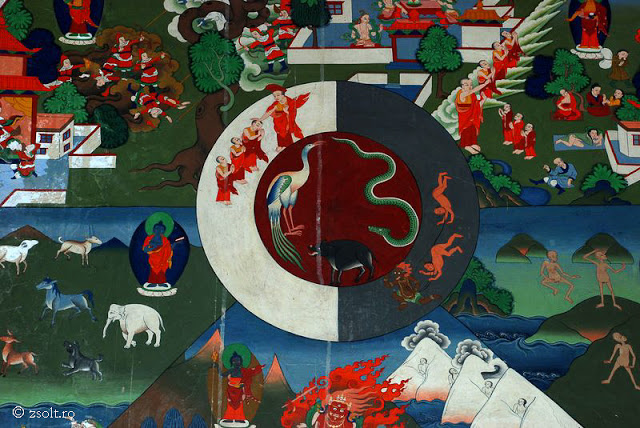 Wheel Of Life Samsara Tibetan Buddhist Wallpaper