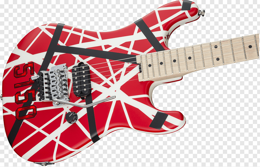 Electric Guitar Bass Evh Striped Series Frankenstrat