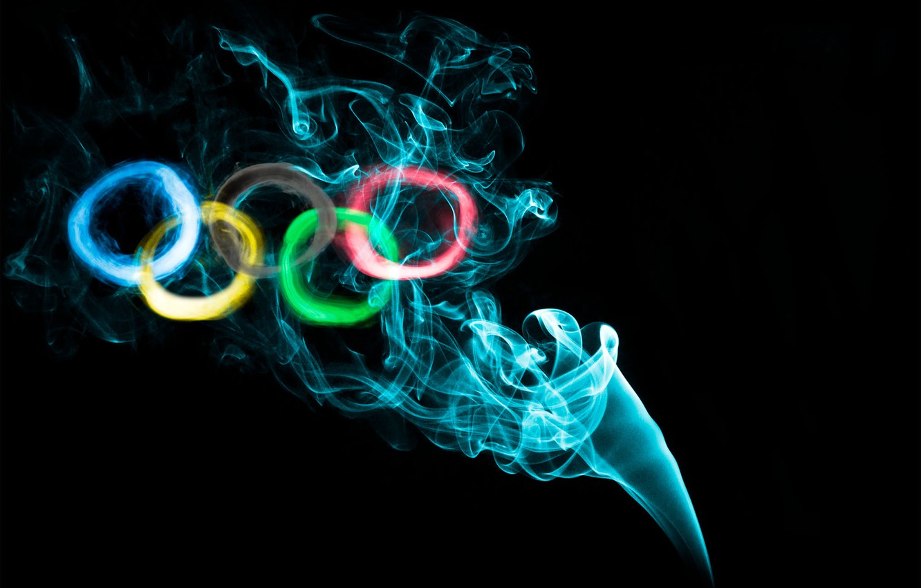 Wallpaper Paint Smoke Ring Olympics Image For Desktop Section