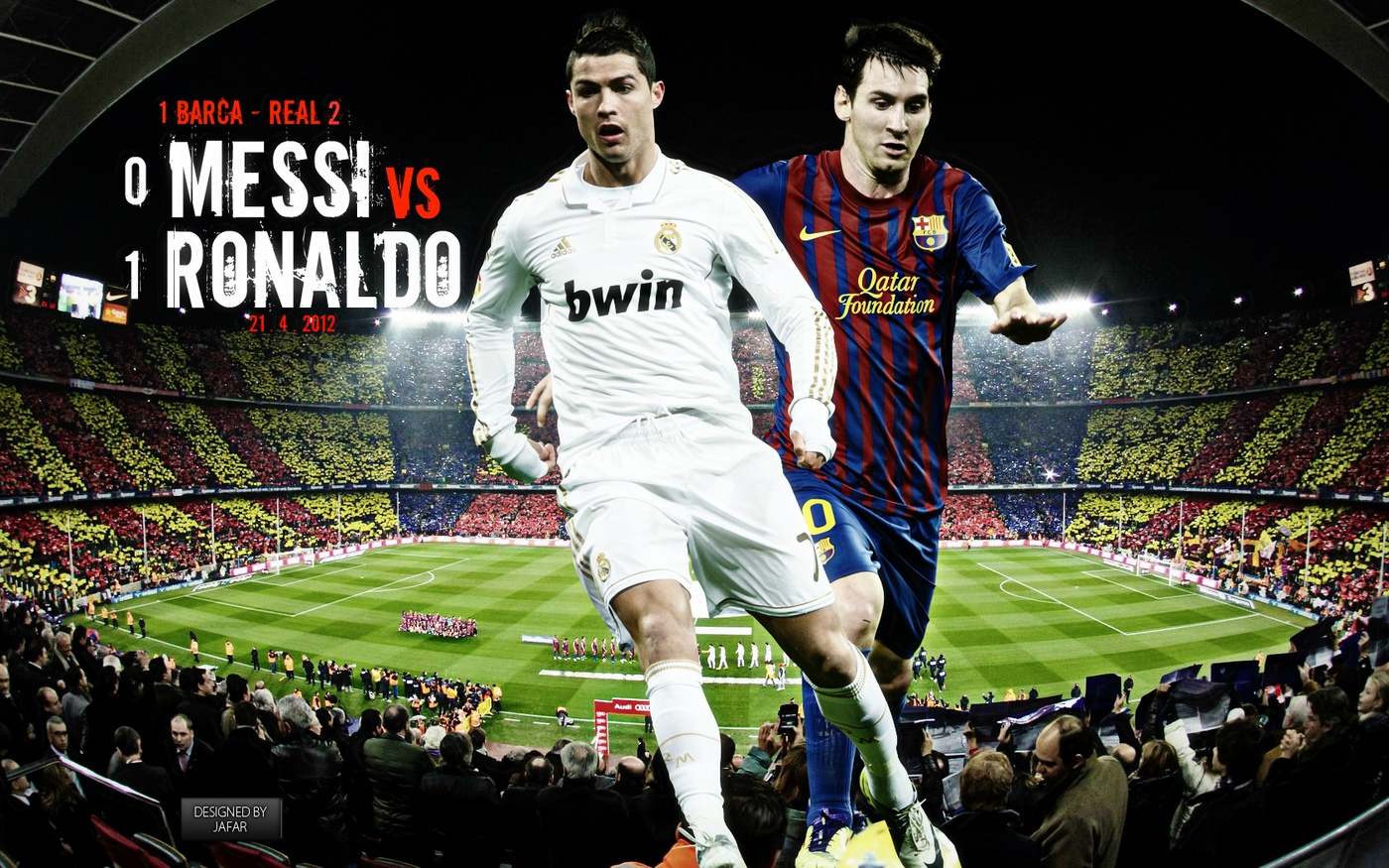 Top Football Wallpaper Messi And Ronaldo Cool