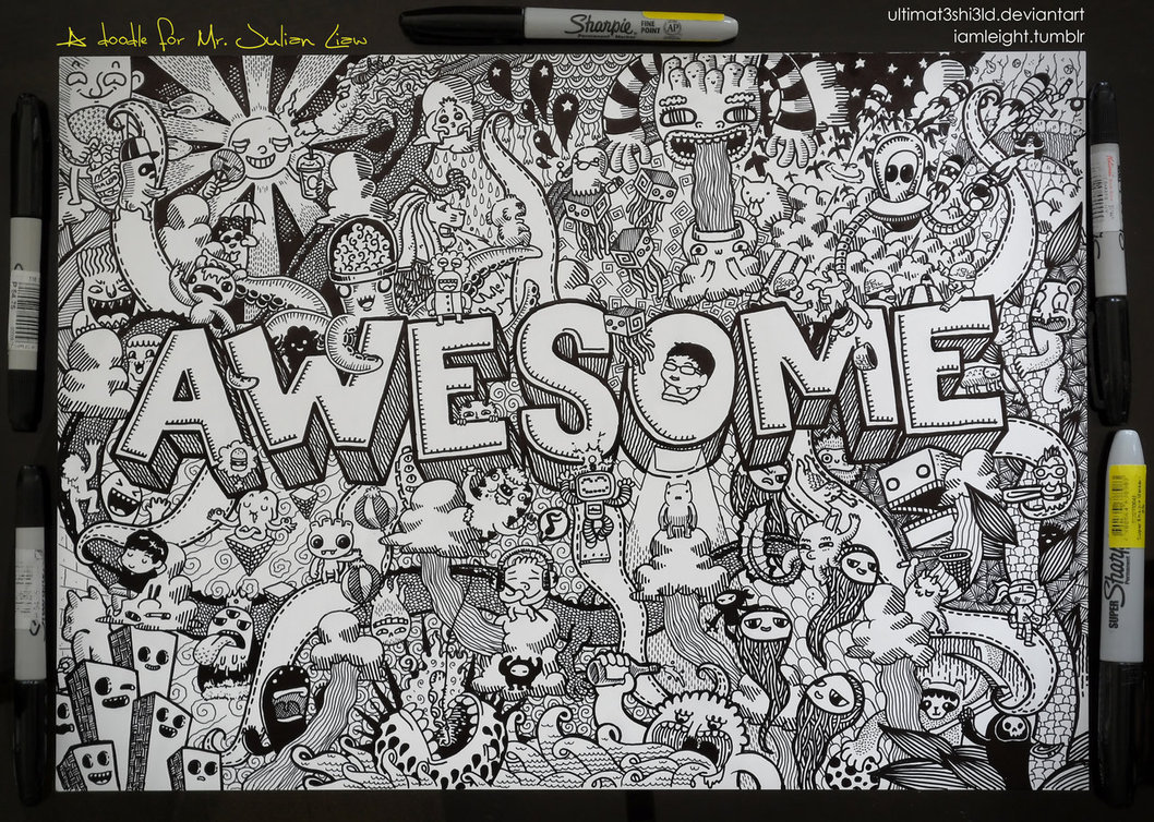 Missioned Doodle Awesome By Lei Melendres