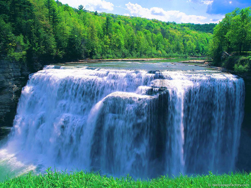 Big Waterfall Wallpaper Nature Pics Gallery