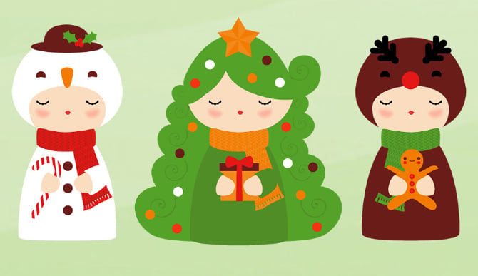Momiji Dolls Christmas