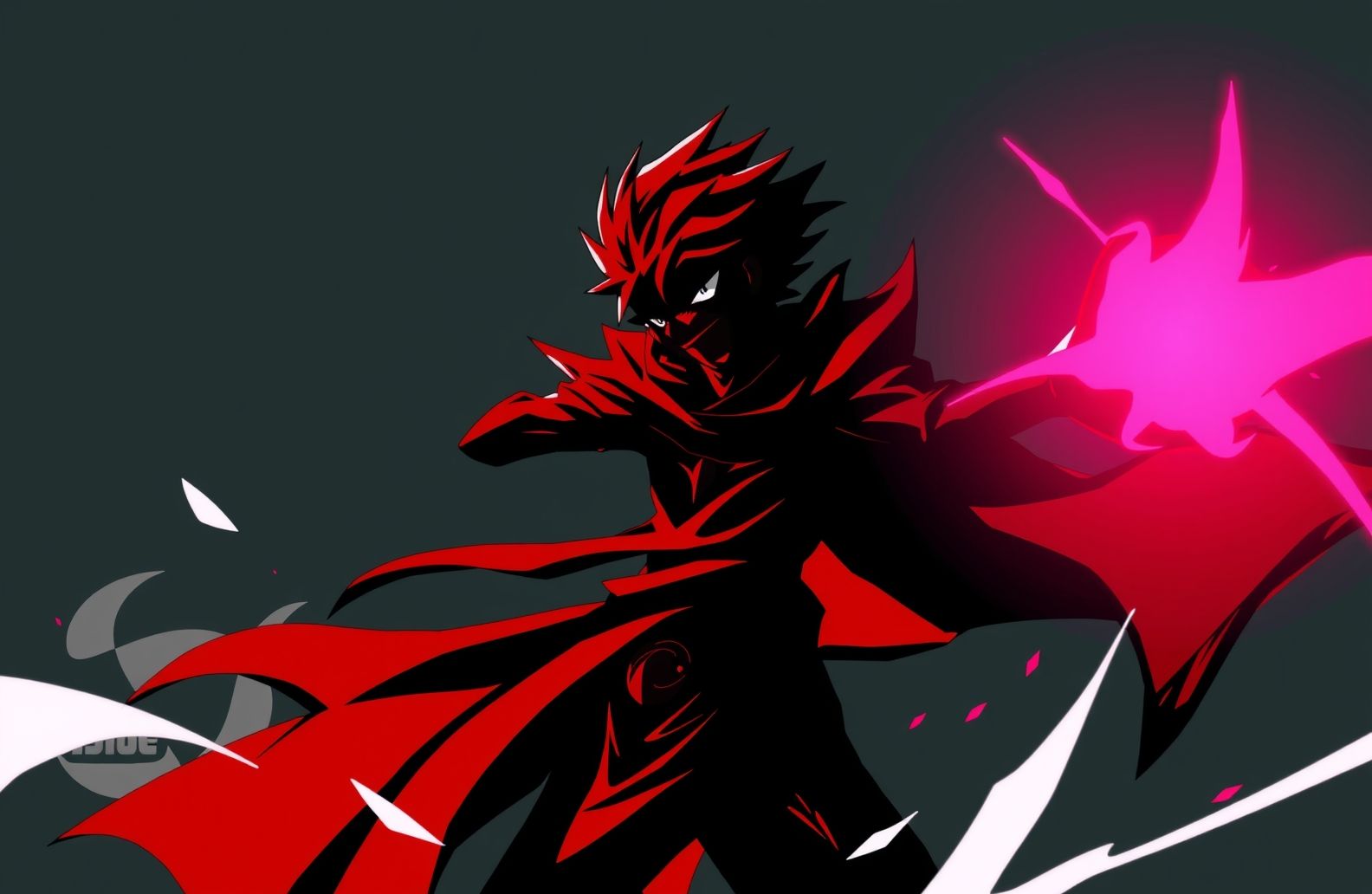 Red And Black Anime Wallpaper