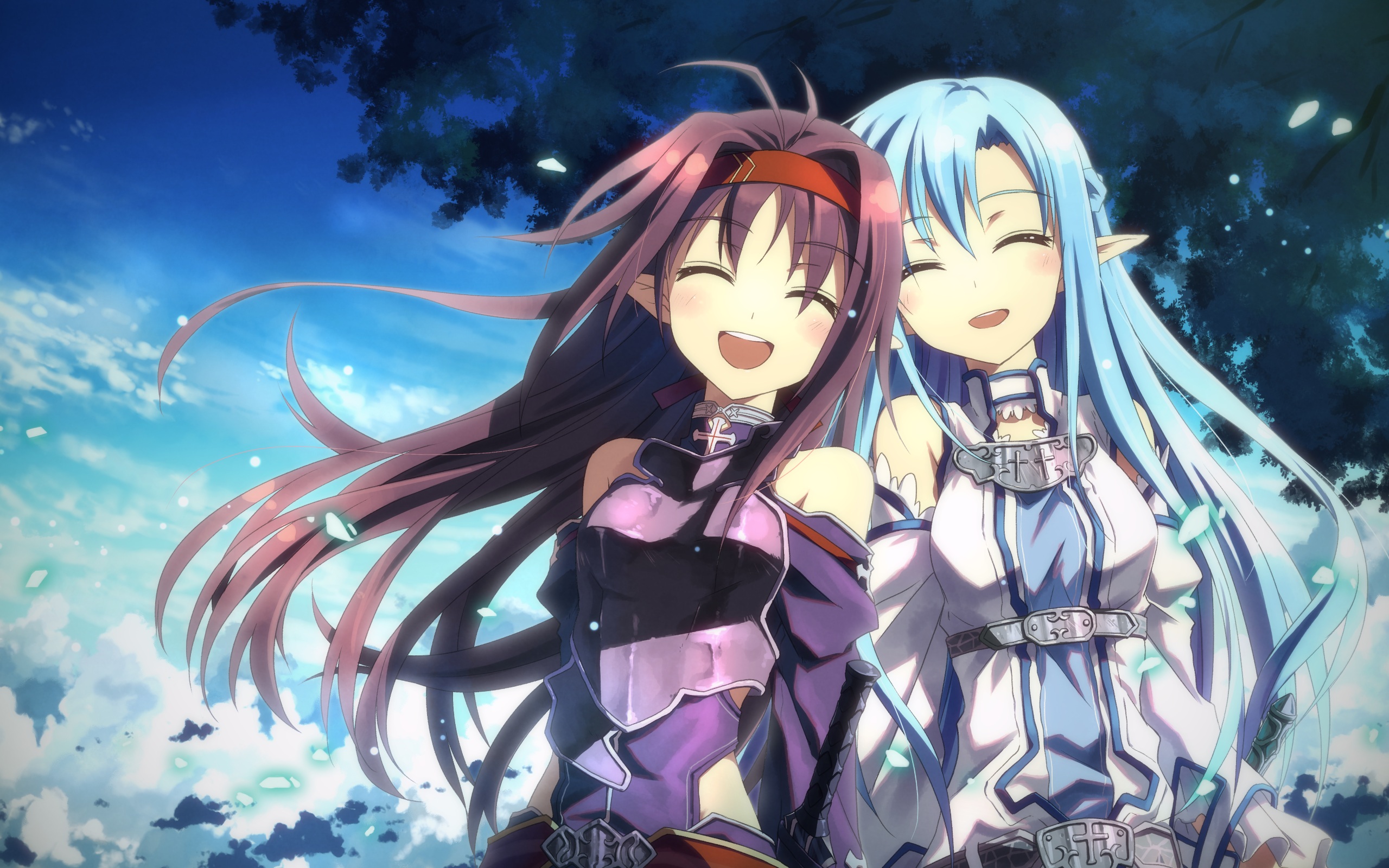 Asuna And Yuuki HD Wallpaper Background Image Id