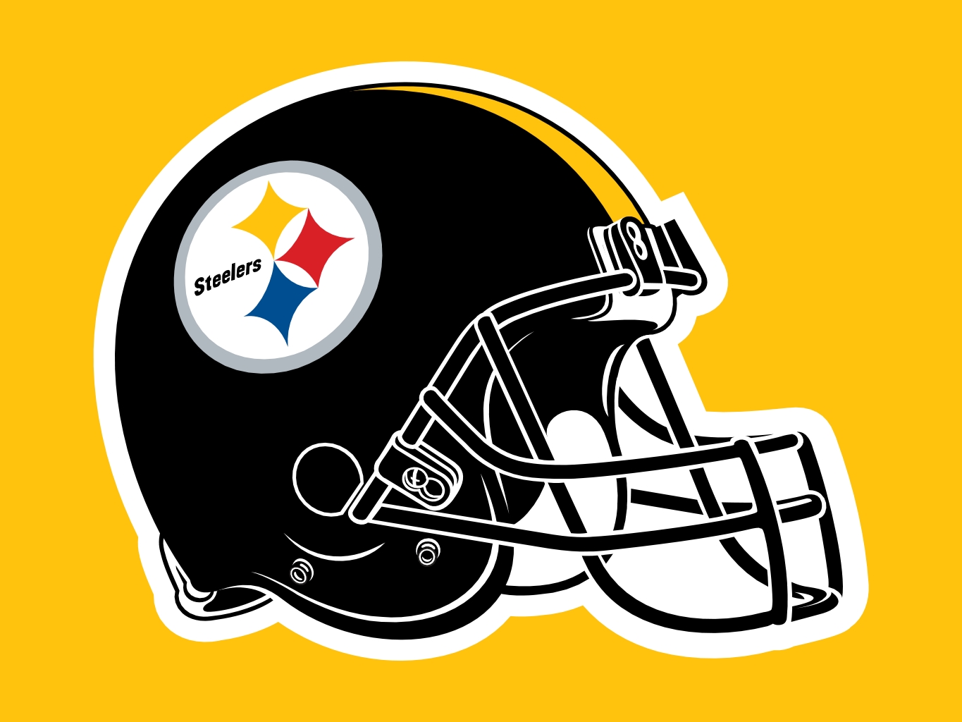 Pittsburgh Steelers Helmut