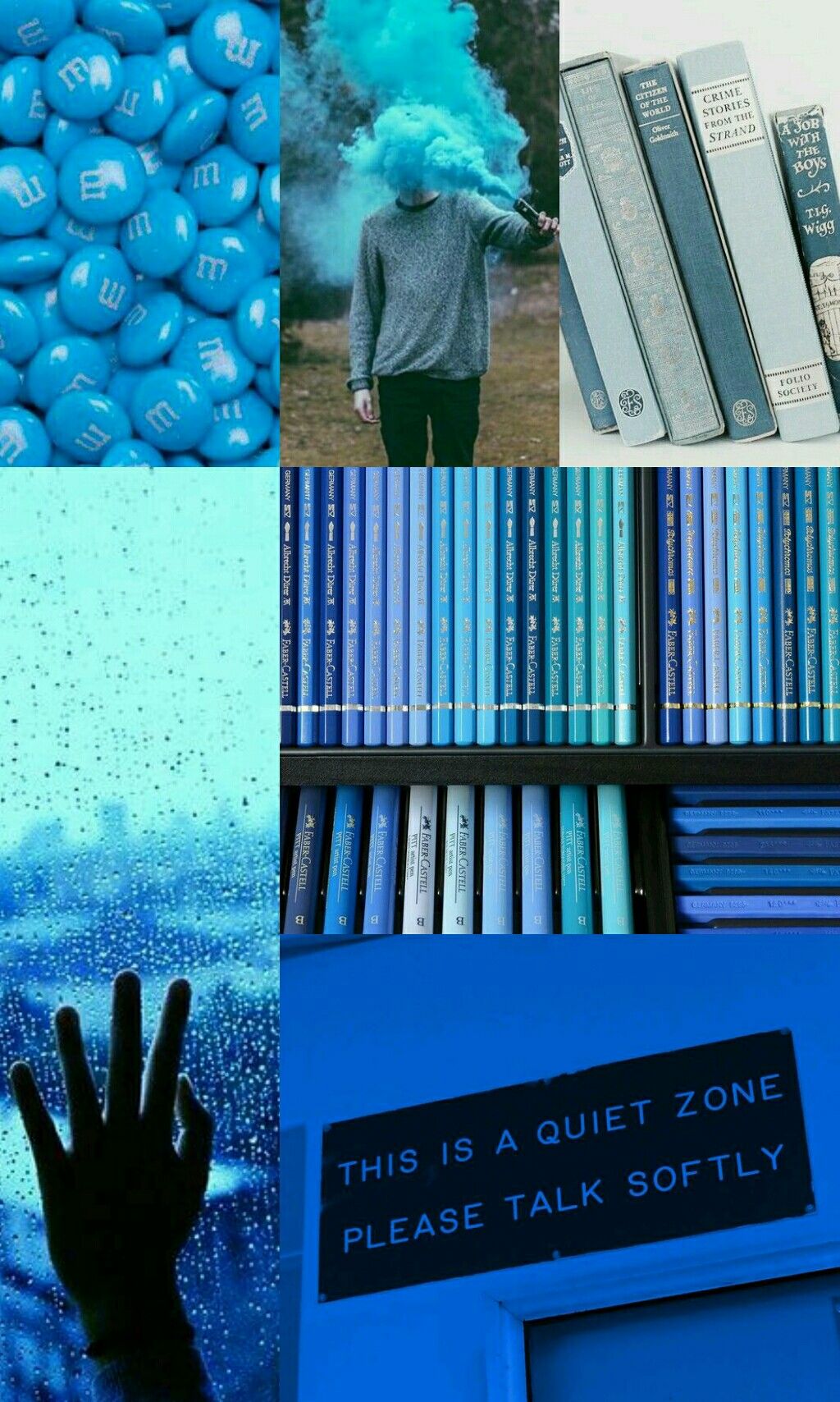 Blue Aesthetic Cute Wallpaper