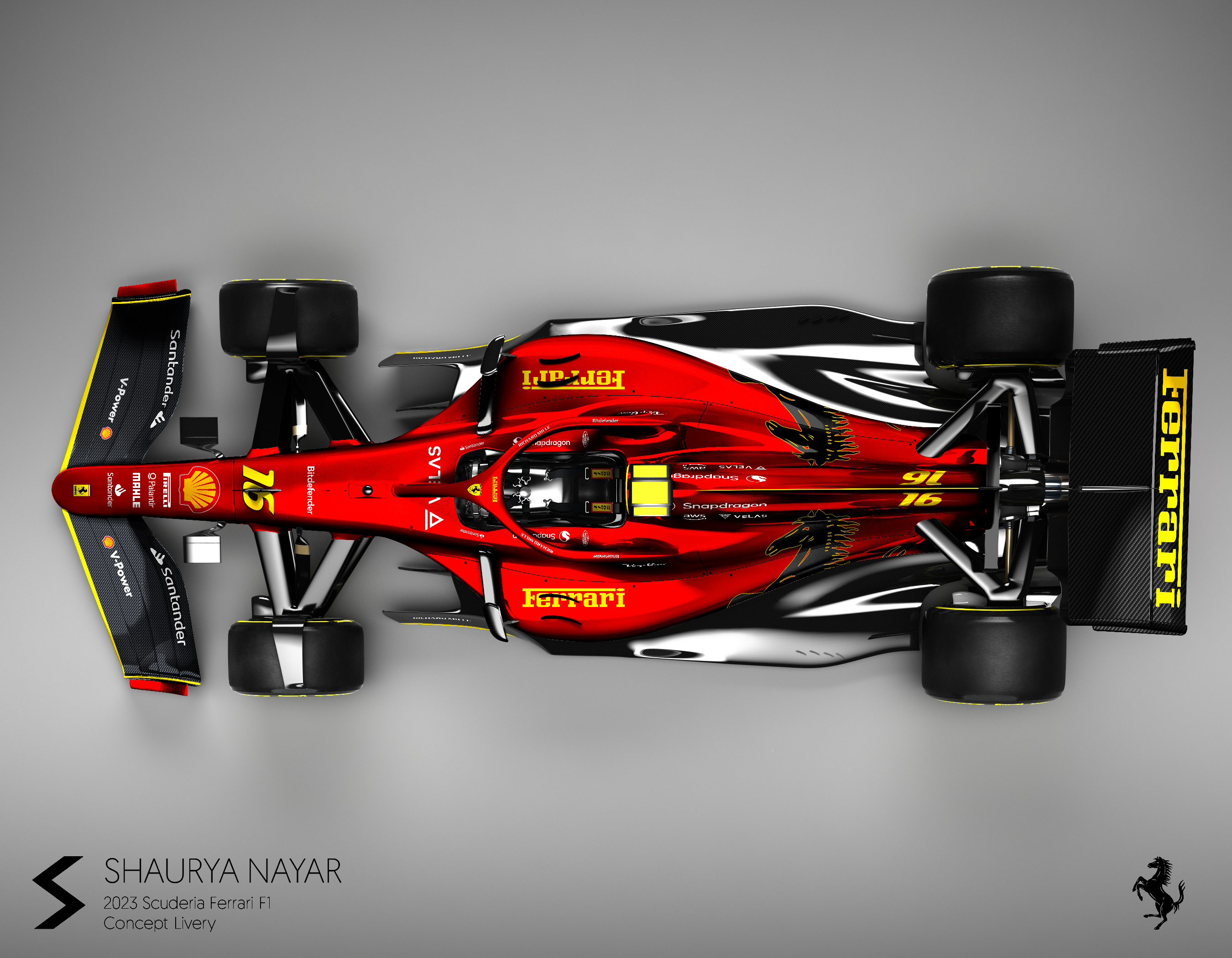My Scuderia Ferrari F1 Concept Livery Hope You Like It R