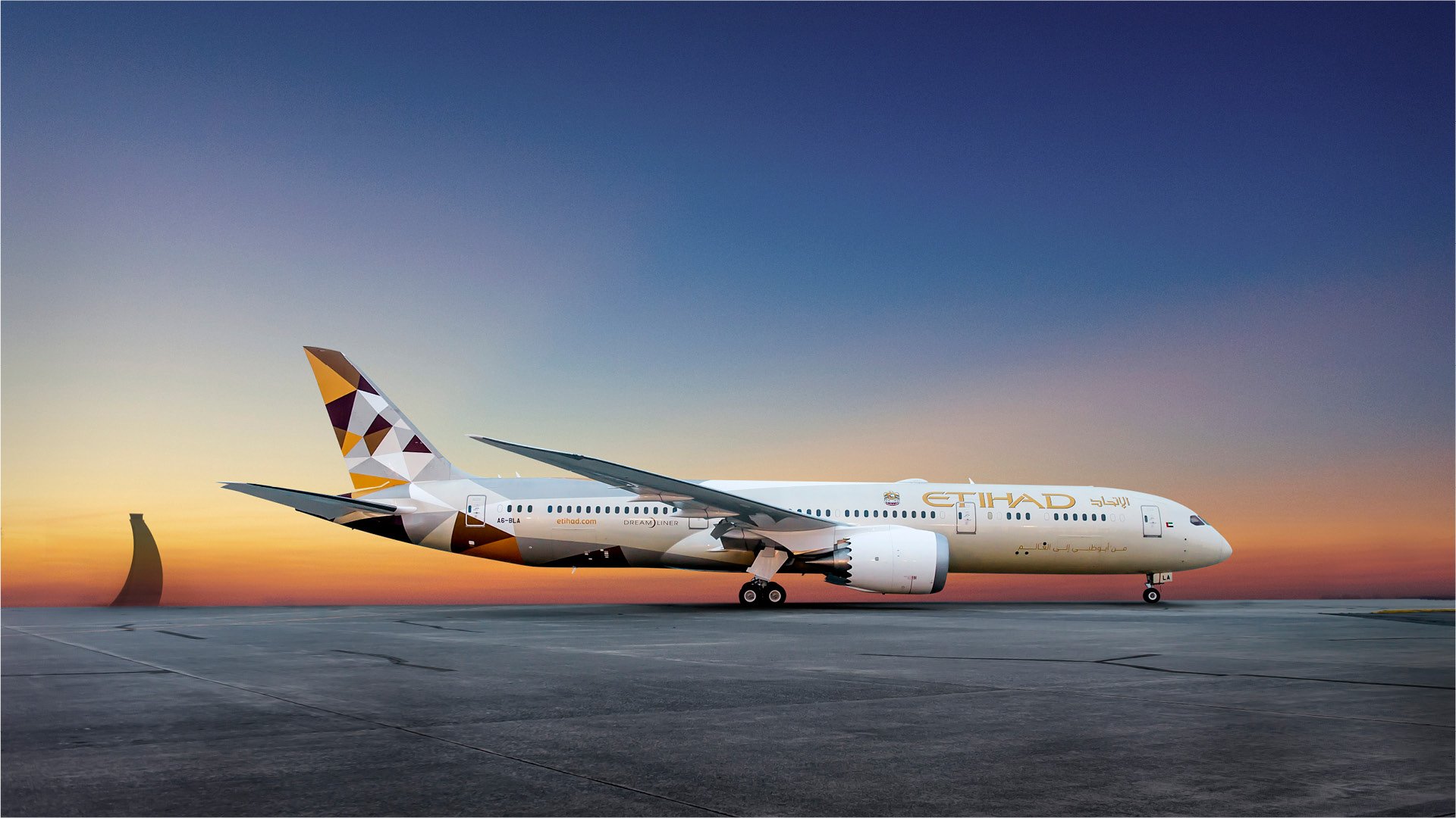 Etihad Airways Wallpaper Top Background