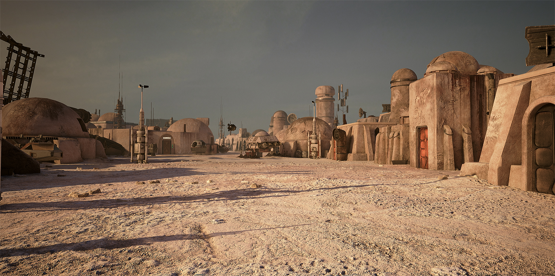 Star Wars Mos Eisley Space Port Unreal Engine Forums