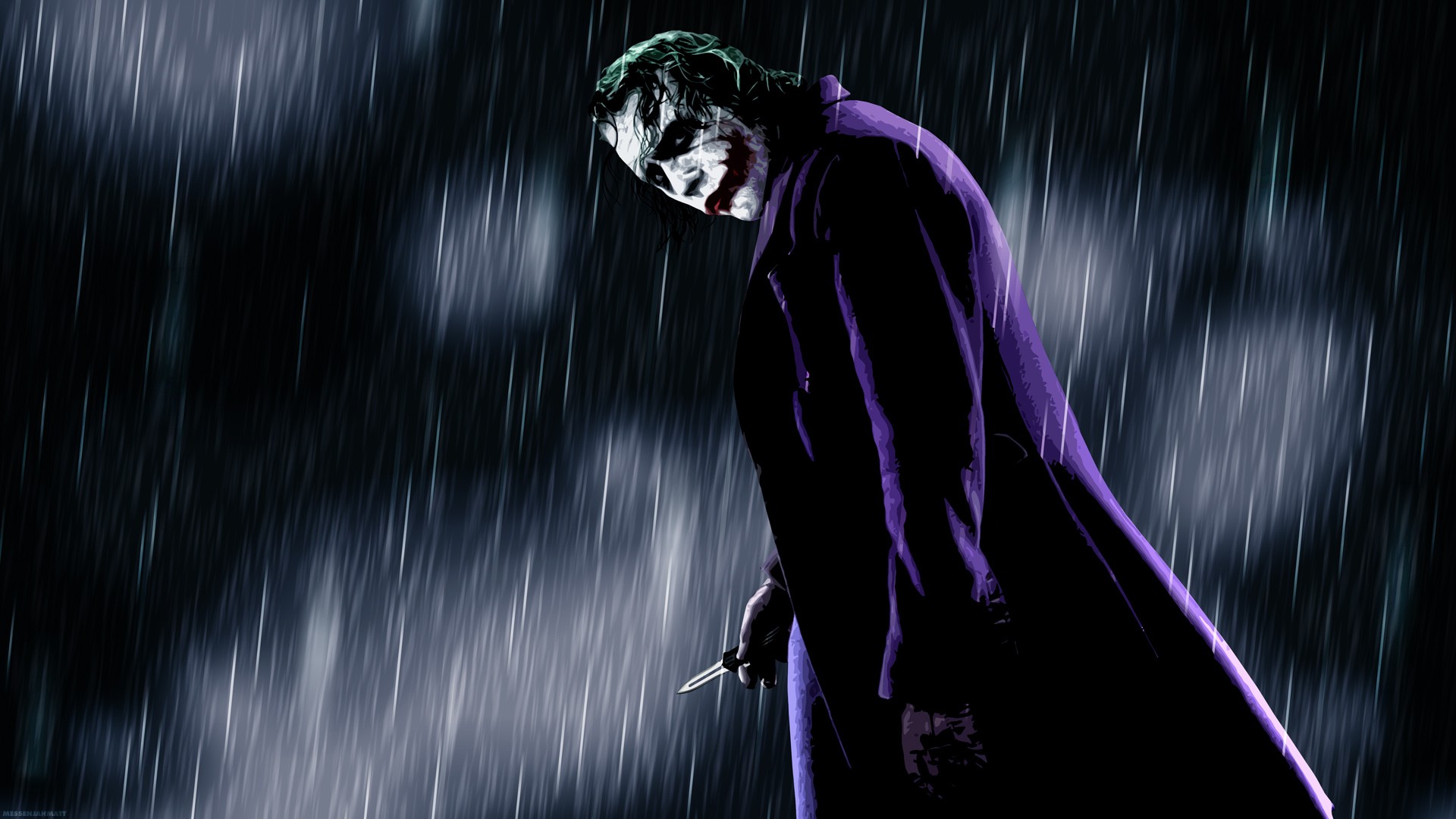 Konu Joker Wallpaper HD Resimleri Heath Ledger Duvarka D