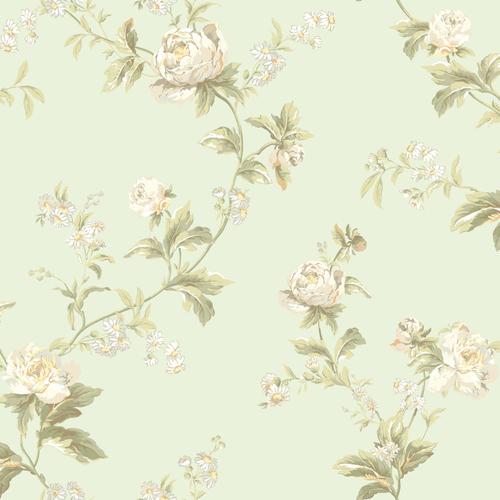 York Wallcoverings Waverly Classics Forever Yours Trail Wallpaper At