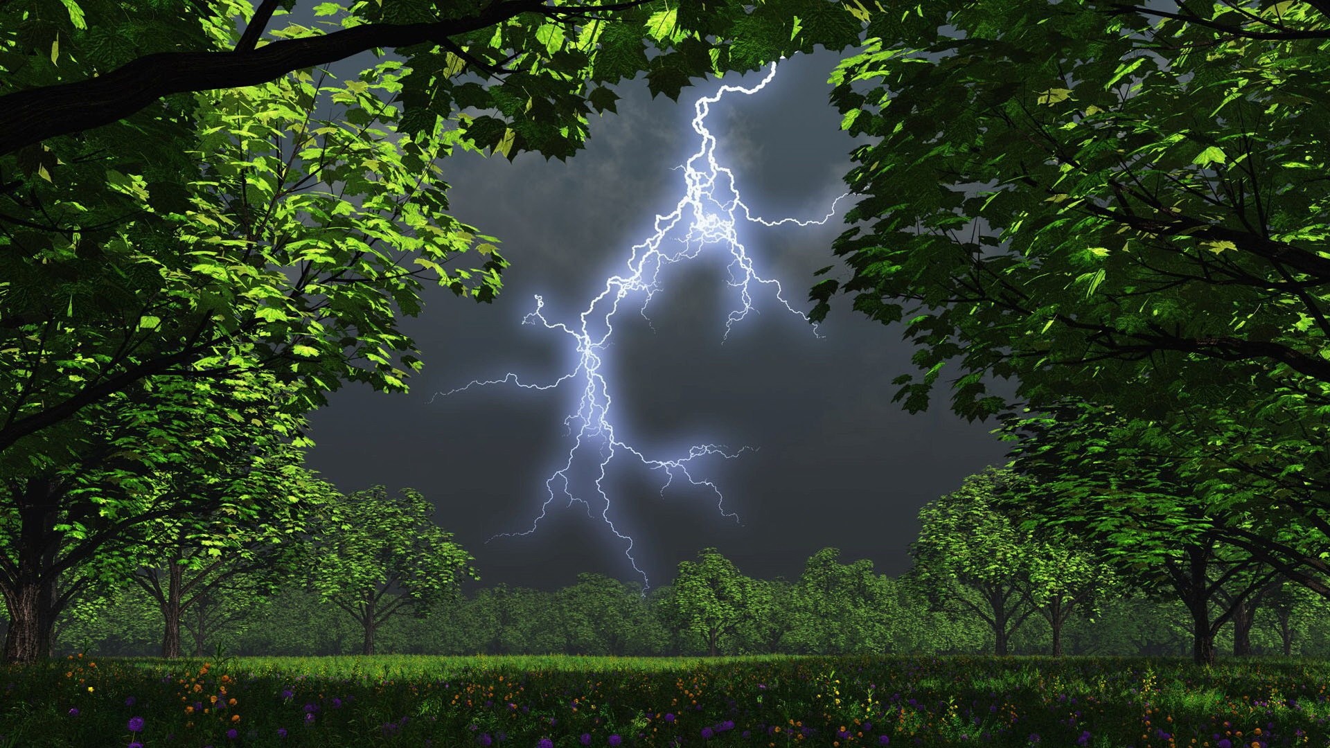 Lightning Storm Wallpaper And Image Pictures Photos