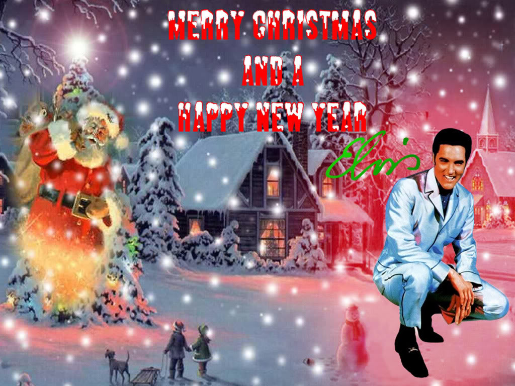 Free download Elvis Christmas Wallpaper [1024x768] for your Desktop