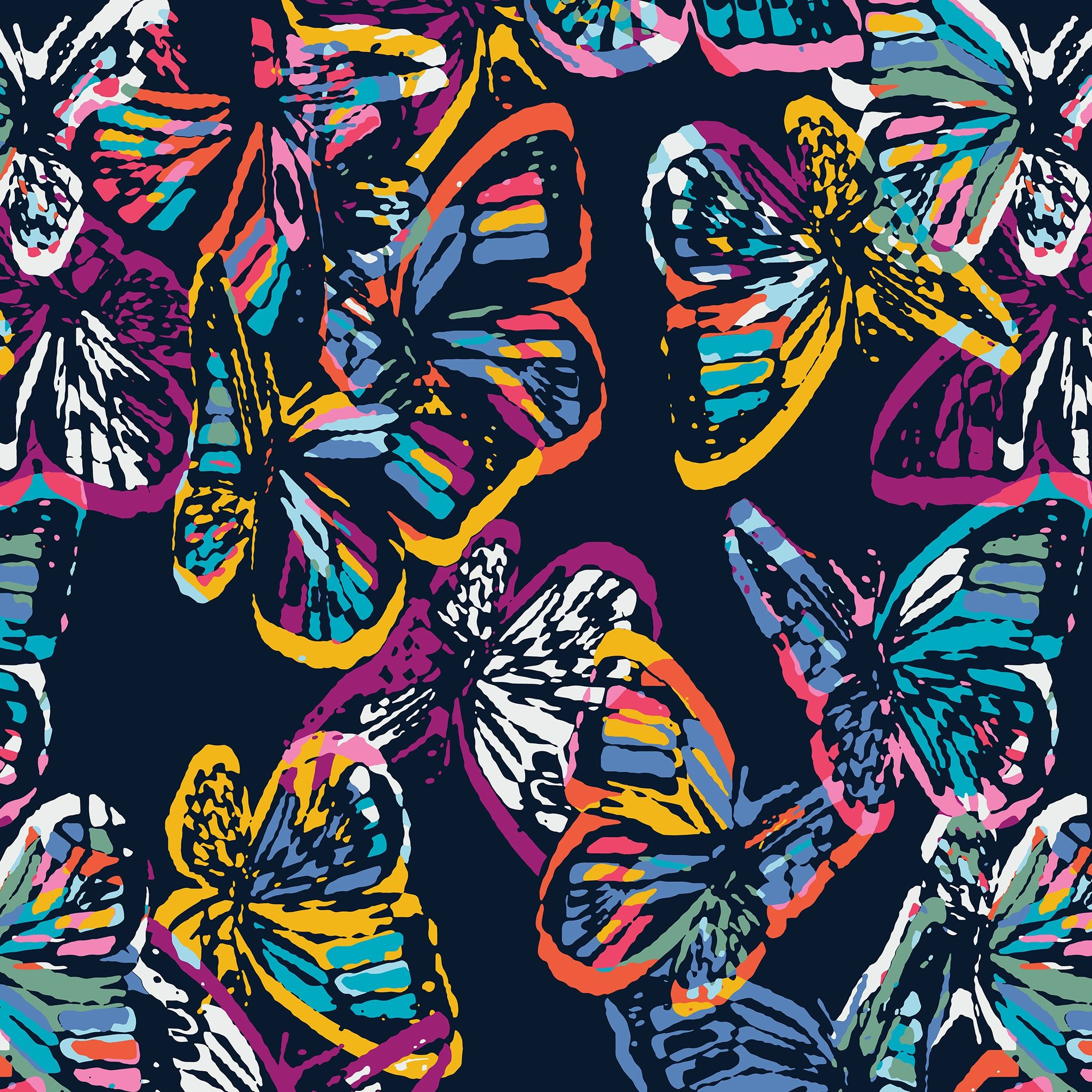 Vera Bradley Butterfly Flutter Pattern Tablet