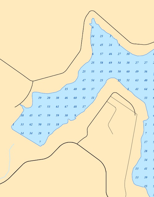 Deep Creek Lake Depth Map Pc Android iPhone And iPad Wallpaper