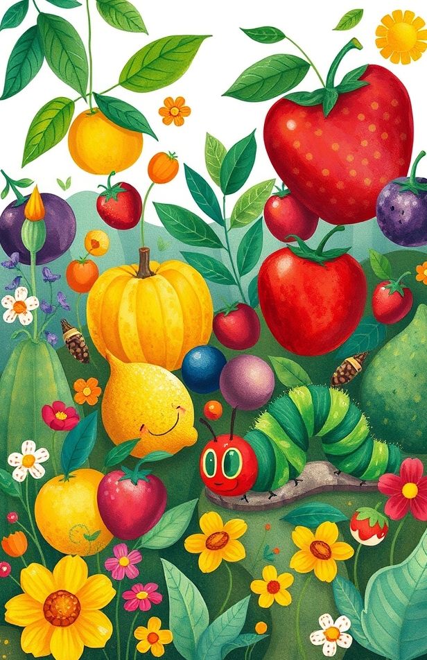 The Very Hungry Caterpillar Wallpaper