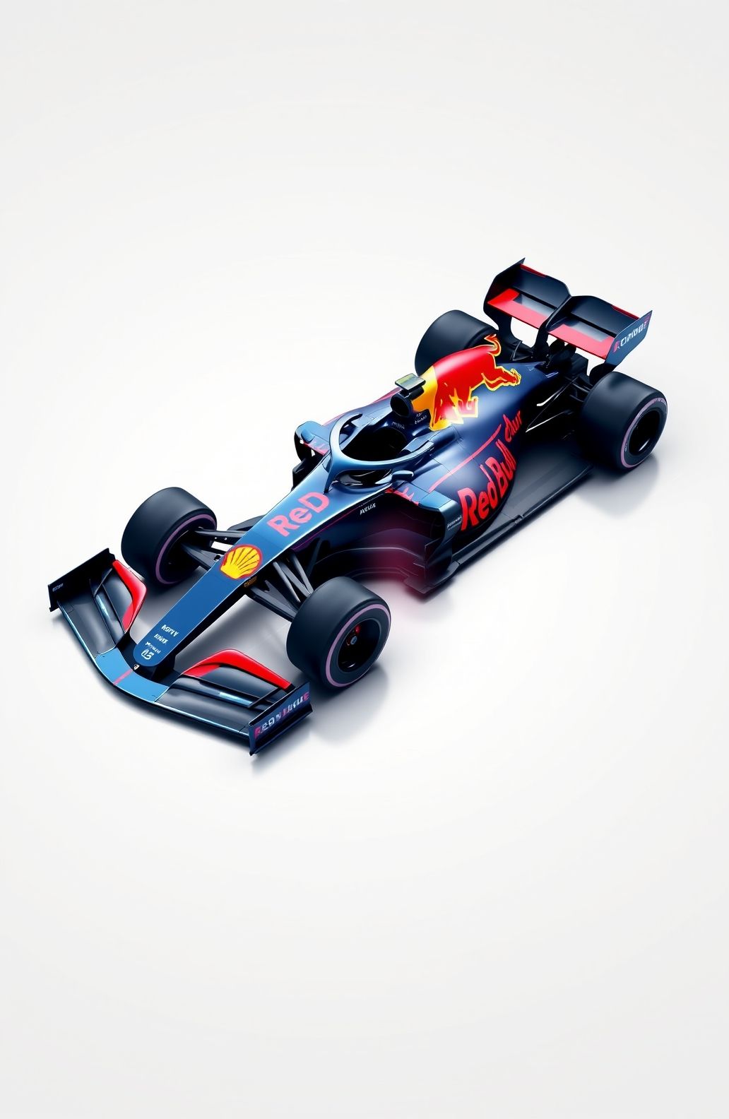 Red Bull F1 White Wallpaper