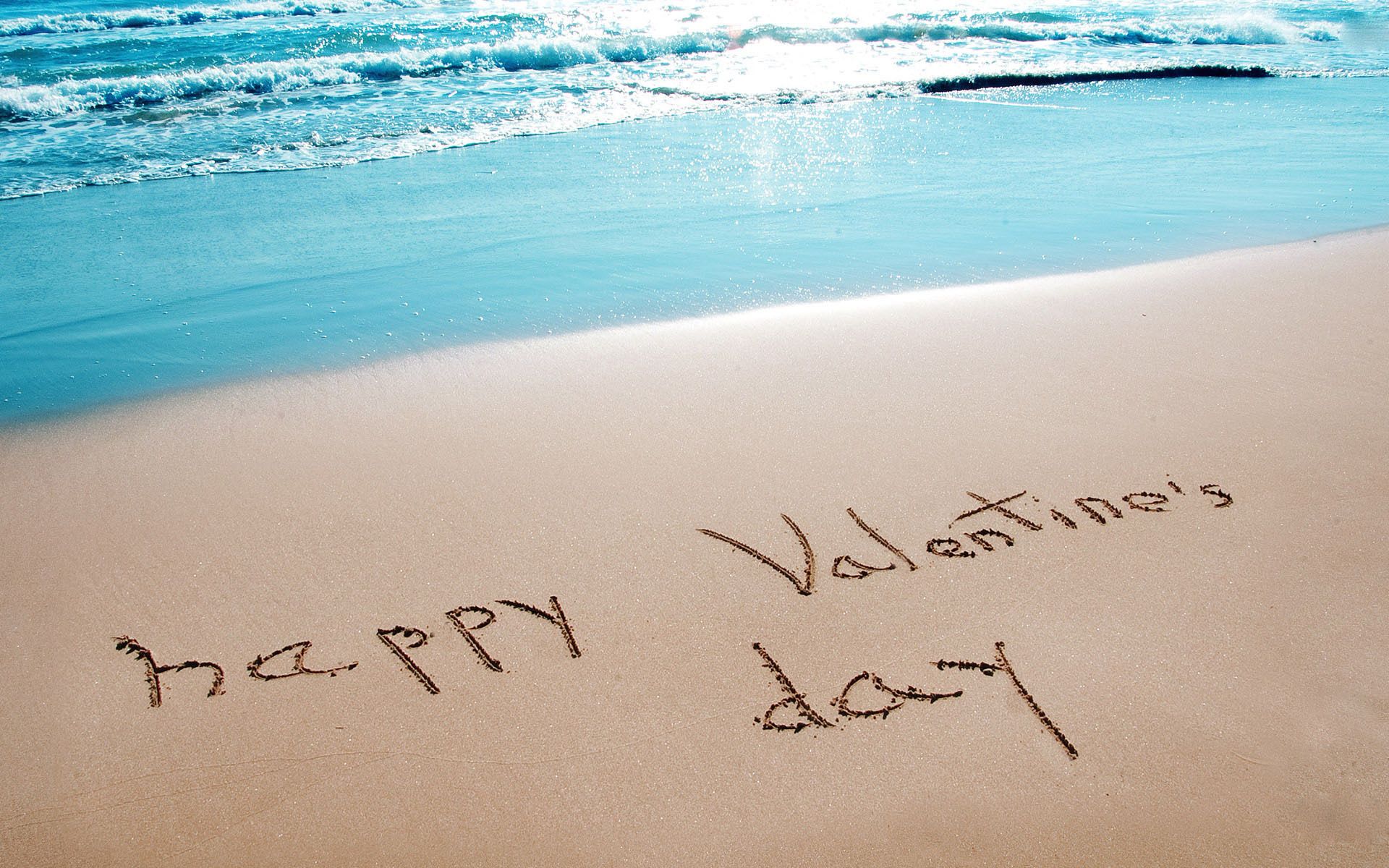 Happy Valentine S Day Beach Valentines Image