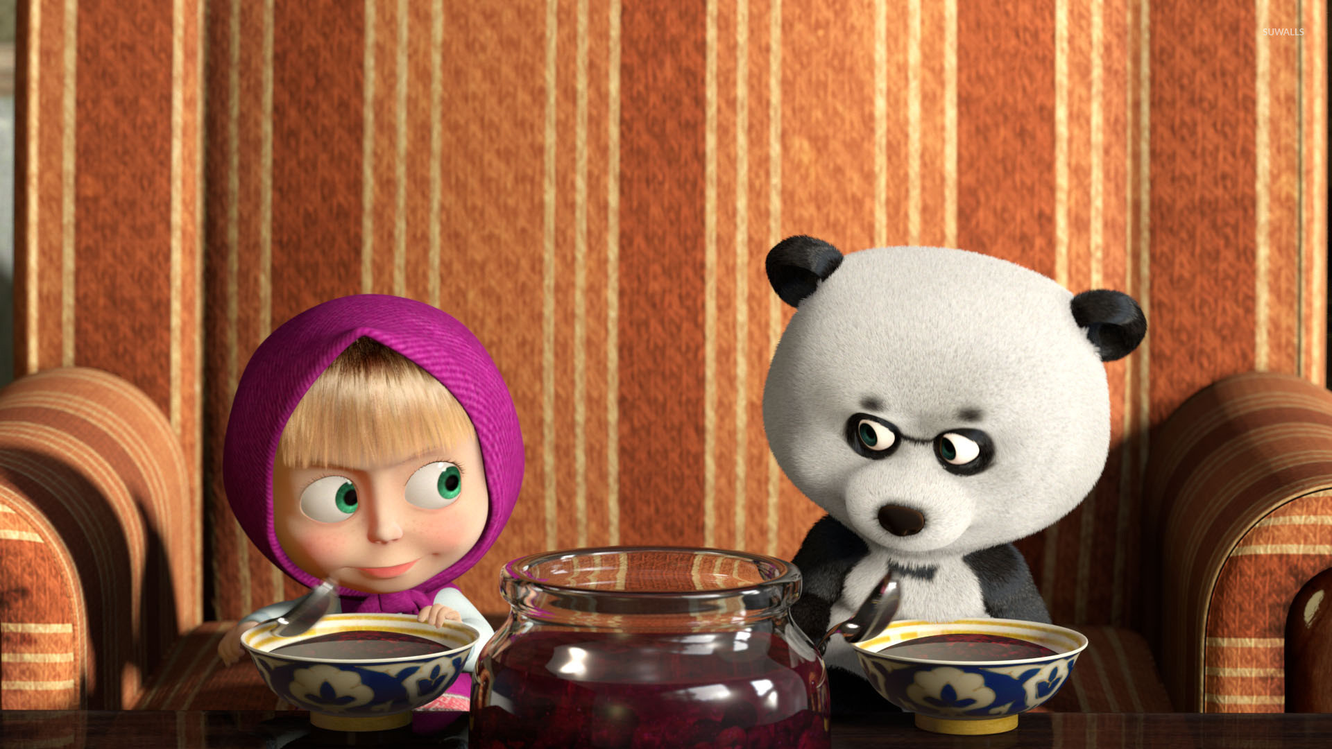 Masha And The Bear Wallpaper