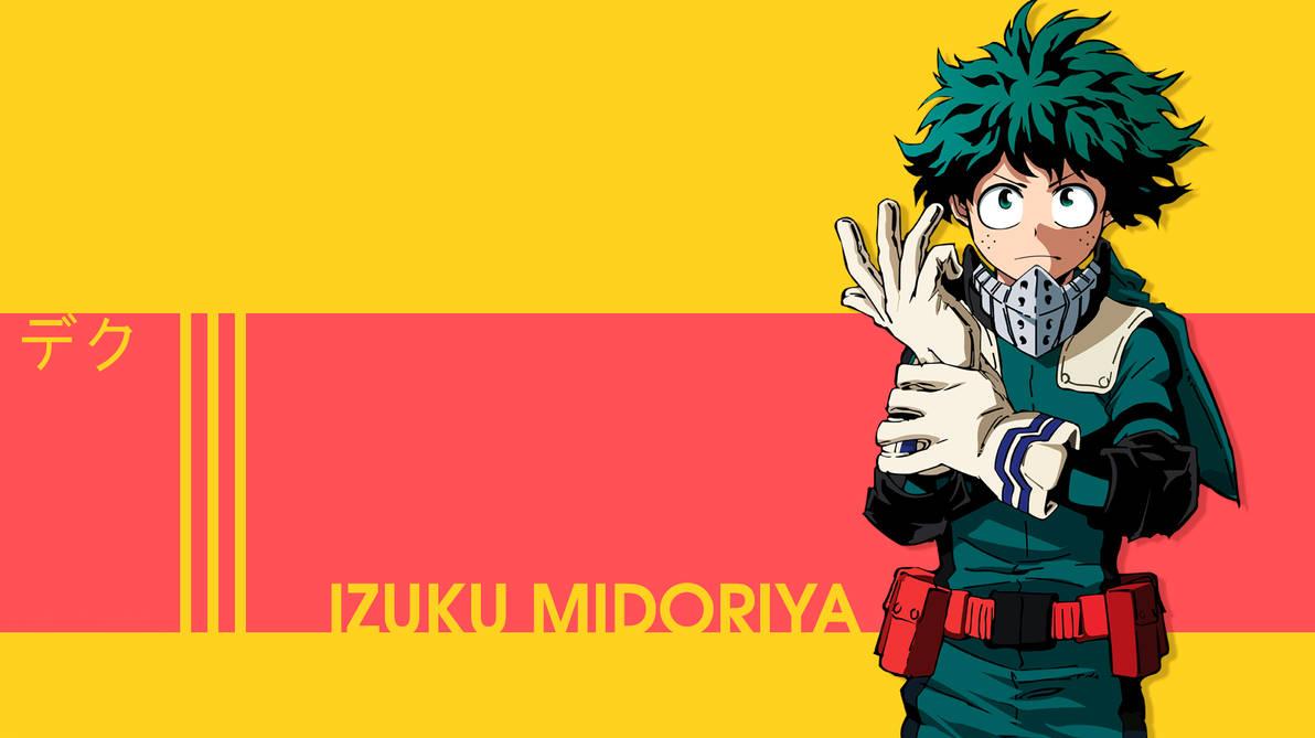 My Hero Academia Izuku Midoriya Wallpaper HD By Dglproductions