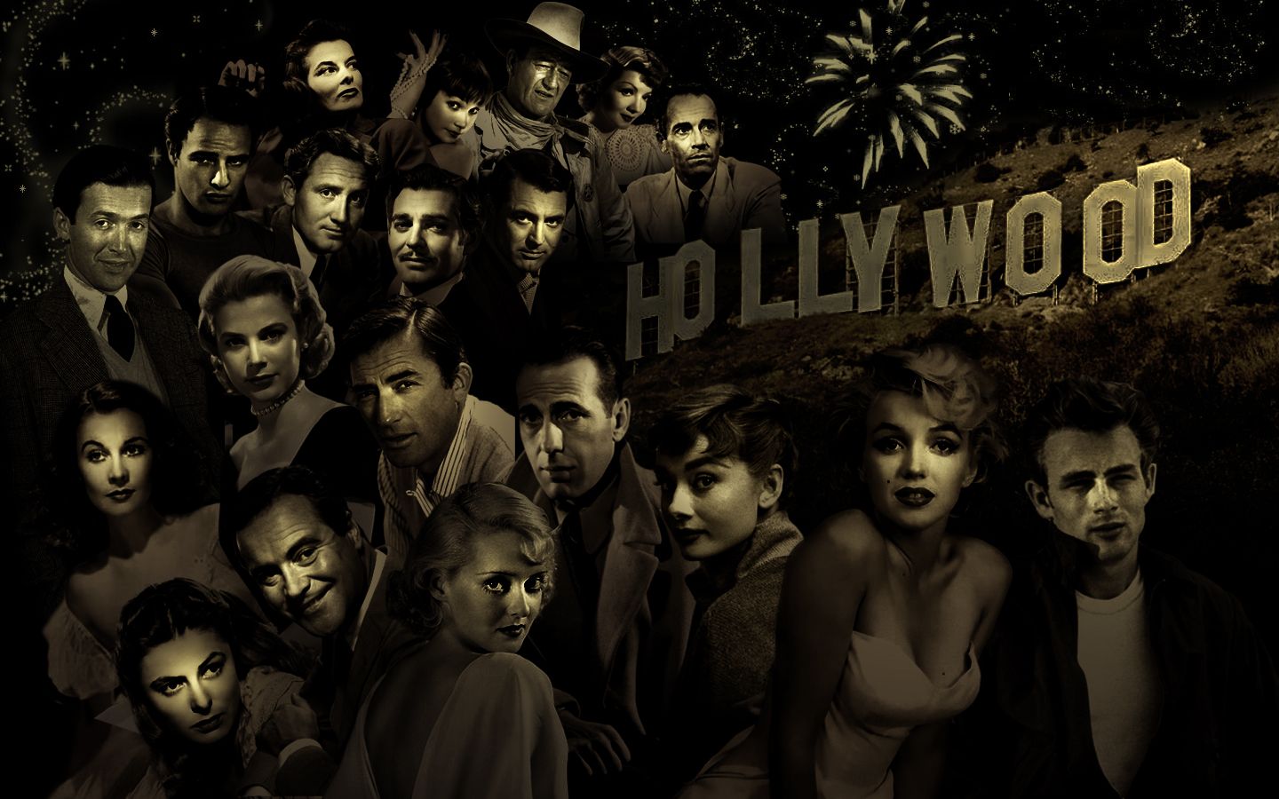 Vintage Hollywood Wallpaper